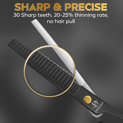 DEMAXA durable balance hair-cutting scissors for smooth cuts