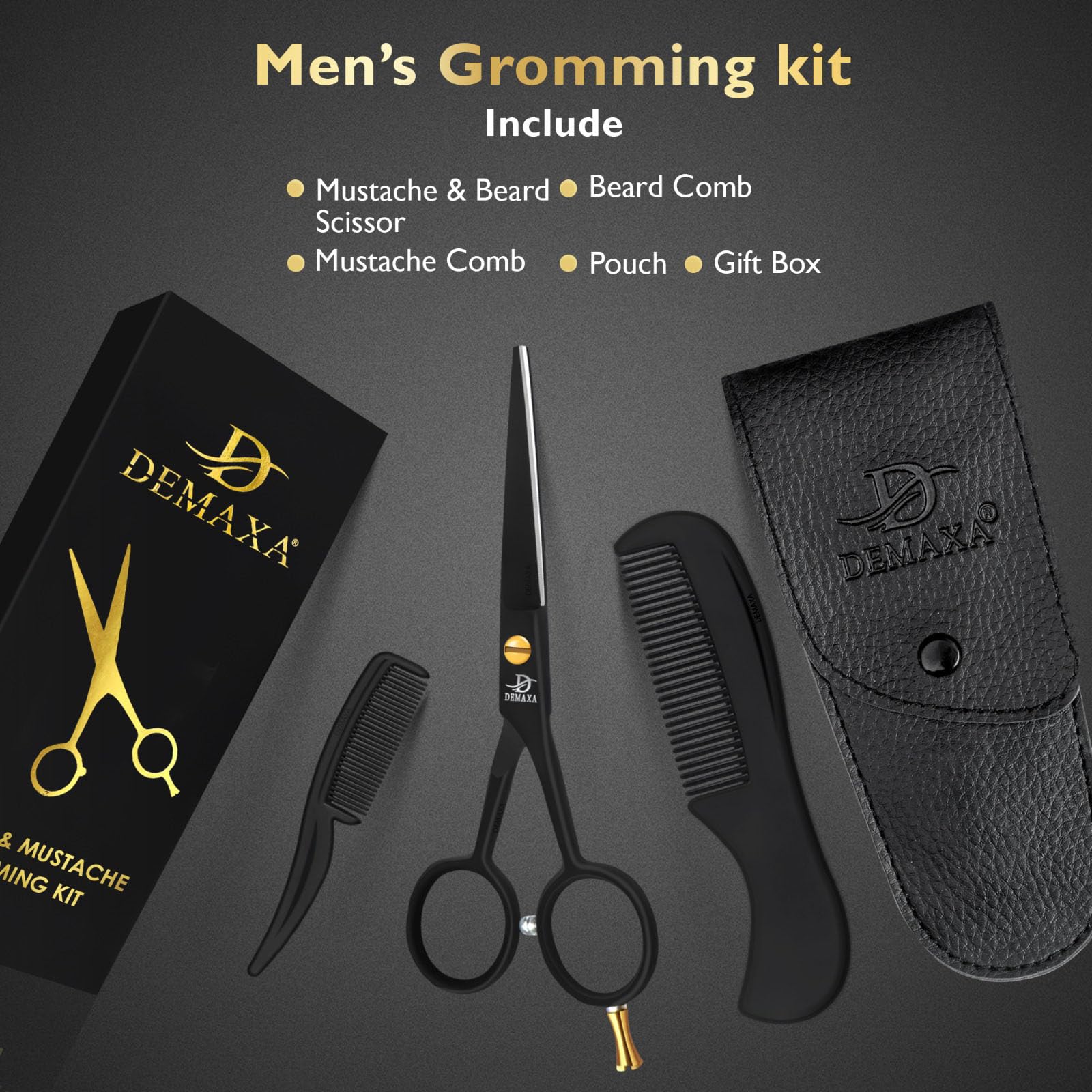 DEMAXA extra-large finger holes offer comfortable handling.