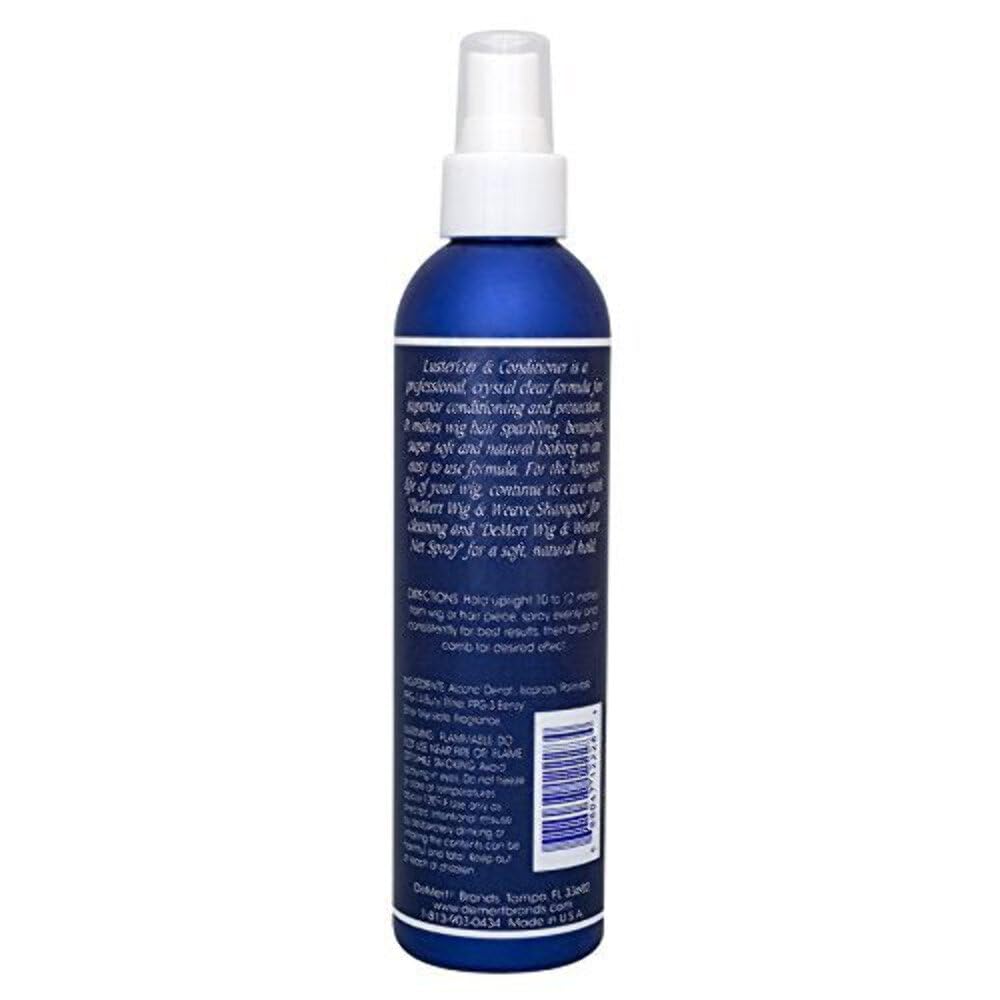 Demert Wig & Weave Detangler in use, showing tangle-free fibers ready for styling.