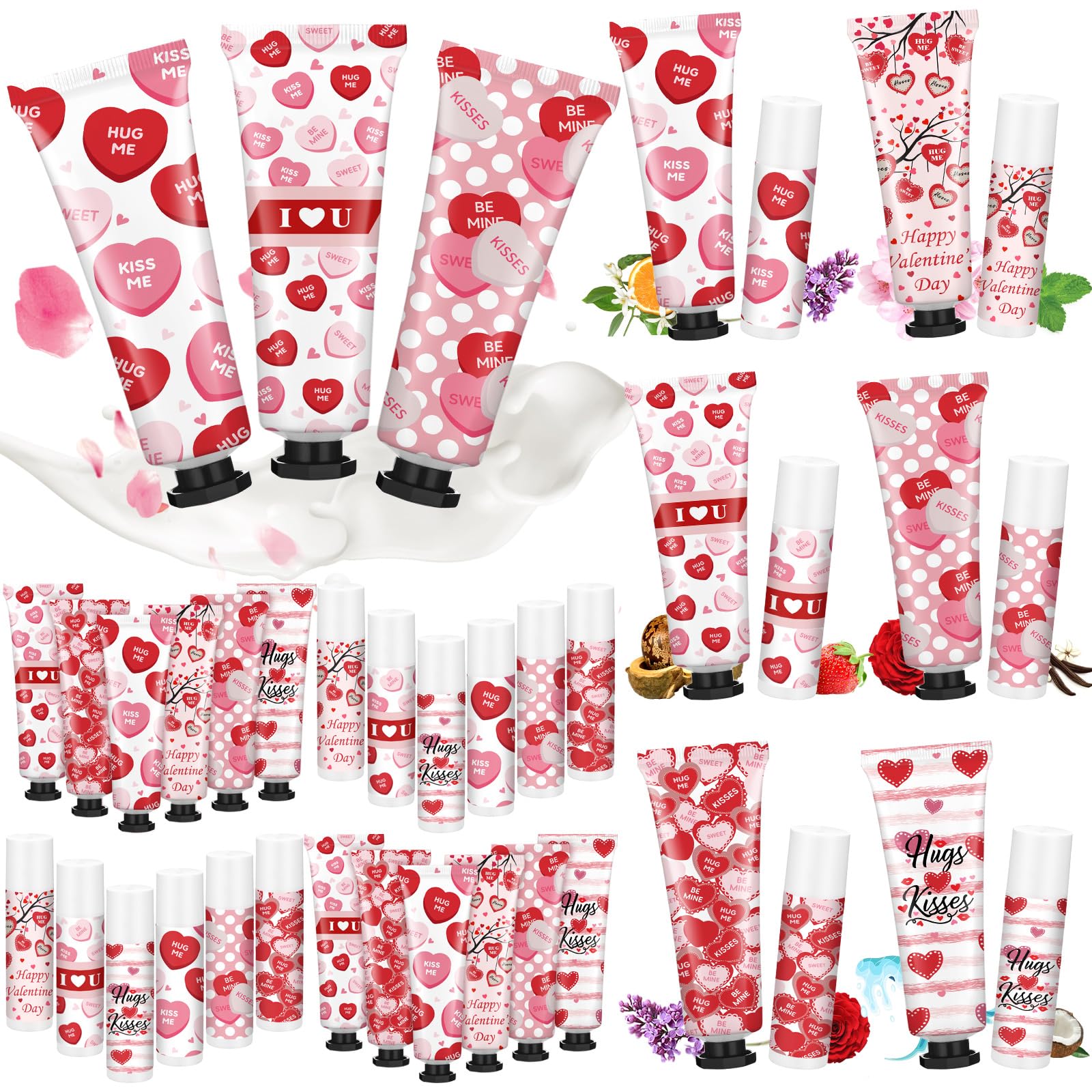 Demissle crema manos corazón rojo set: hidratación suave para uso diario