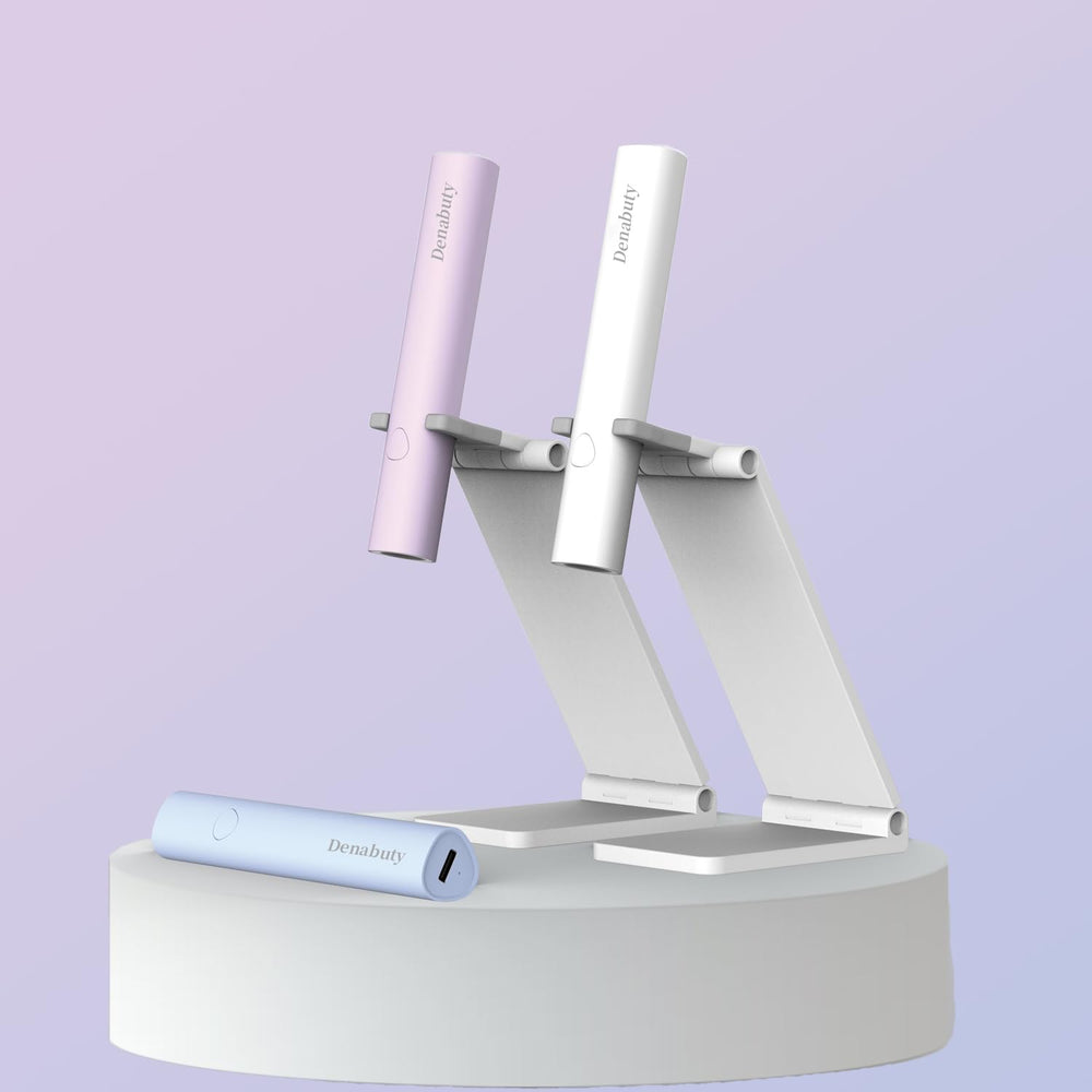 Denabuty dual-timer nail light supports 20s and 60s settings