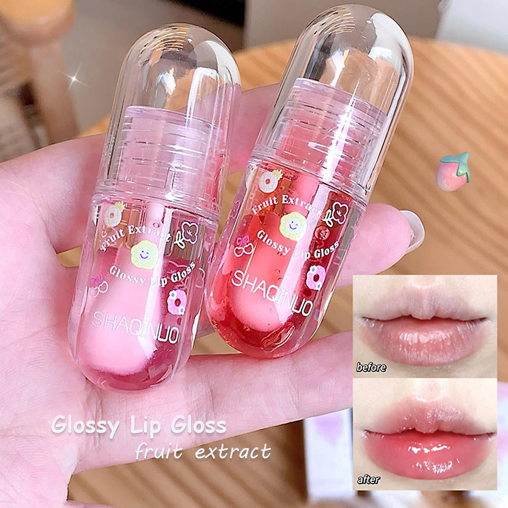 DENESTUP labios brillo uva verde: hidratación ligera para uso diario.