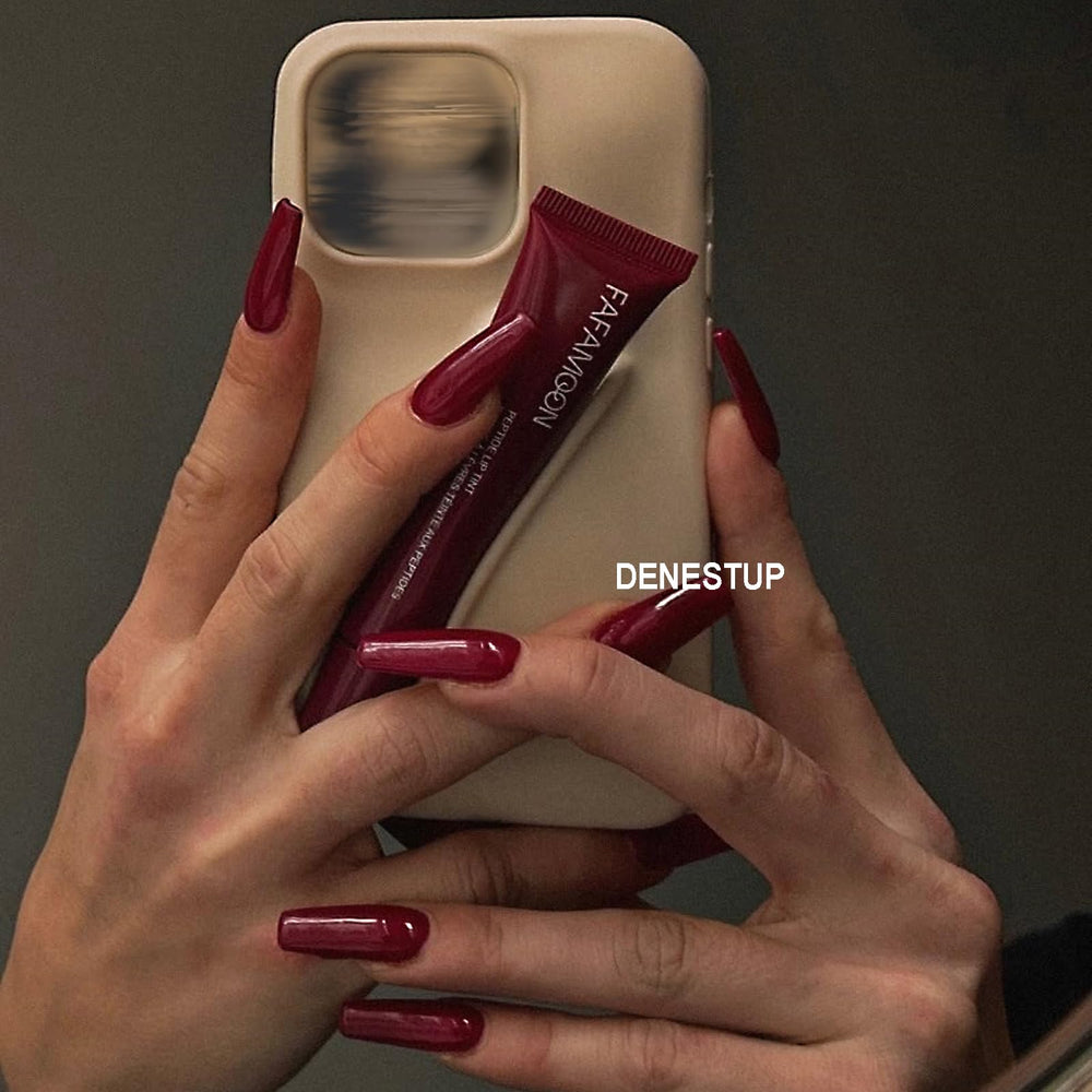 DENESTUP Lip Jam hidratante con brillo, tono neutro y natural