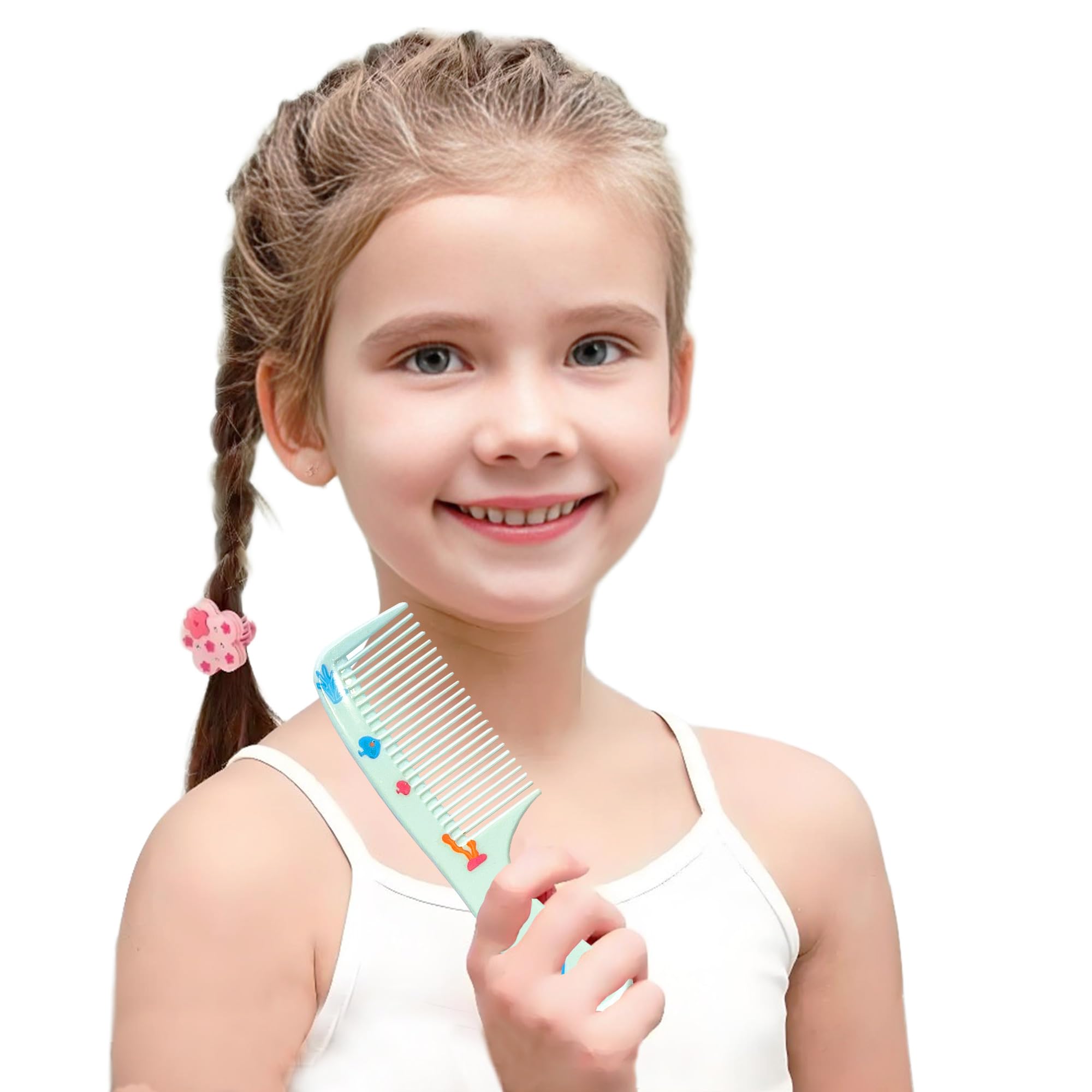 Denlydom anti-static combs help reduce frizz during brushing