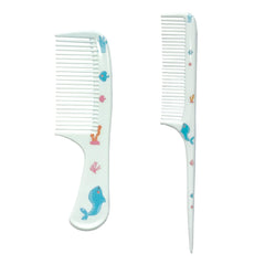 Denlydom blue whale small comb for gentle, compact styling for kids