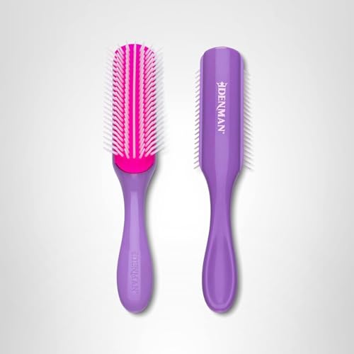 Denman Curly Hair Brush D3 suitable for 2C-4C curls.