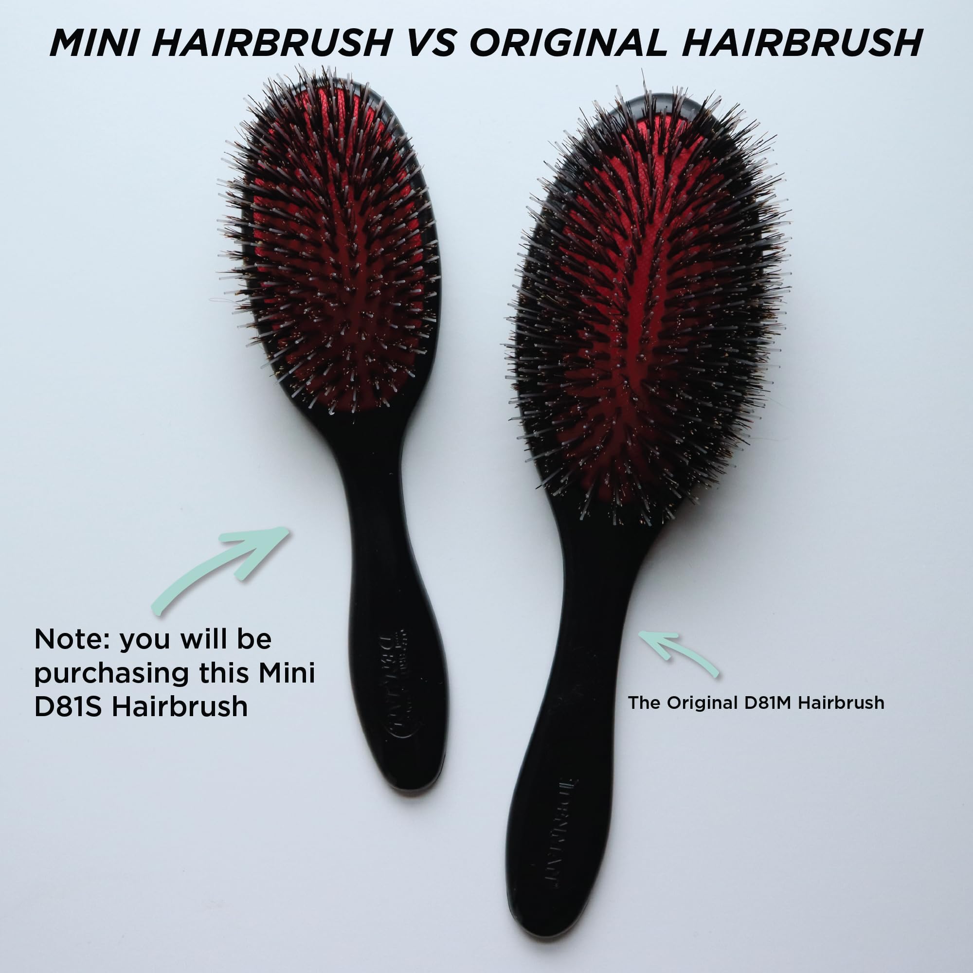 Denman Cushion Hair Brush Small shine and conditioning during styling