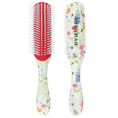 Denman D3 curly hairbrush with round-ended pins for gentle detangling