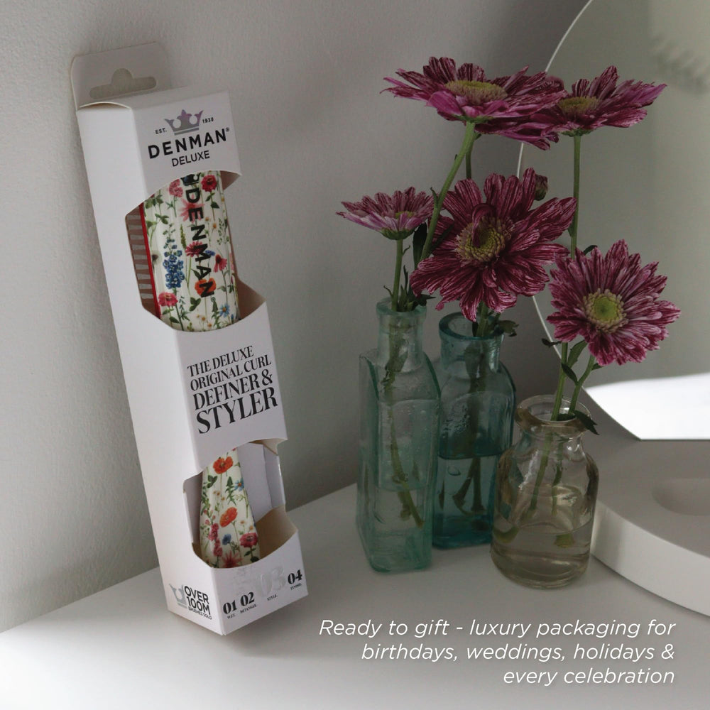 Denman D3 ergonomic black design for comfortable use