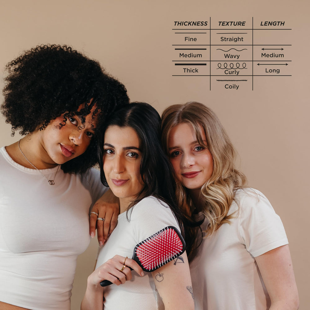 Denman D38 3-in-1 brush accelerates detangle, curl, and blow-dry