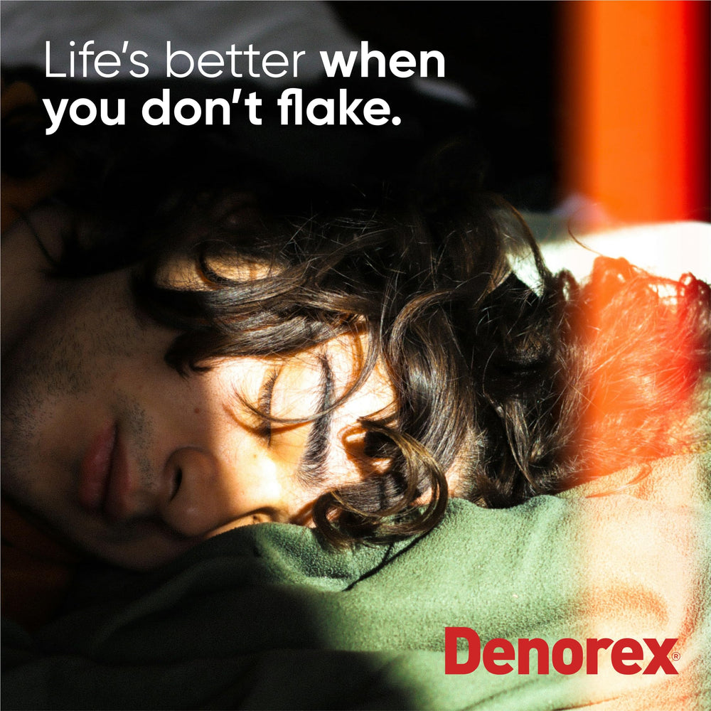 Denorex consumer-panel results graph showing improvements