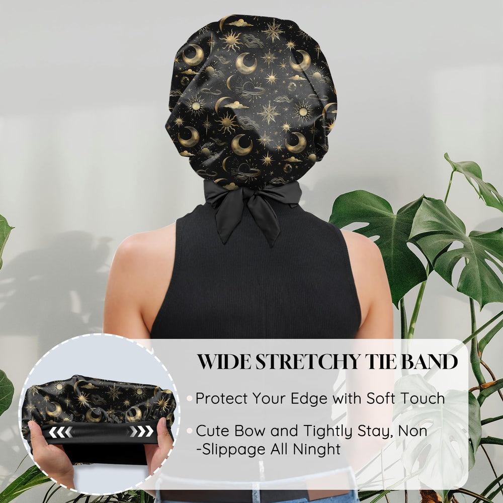 Gorro Deokke, cuidado del cabello y reducción de fricción durante la noche.