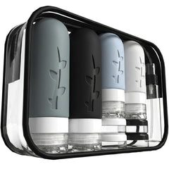 DEPOZA travel bottles kit 16-pack in a box keeps toiletries organized during travel.