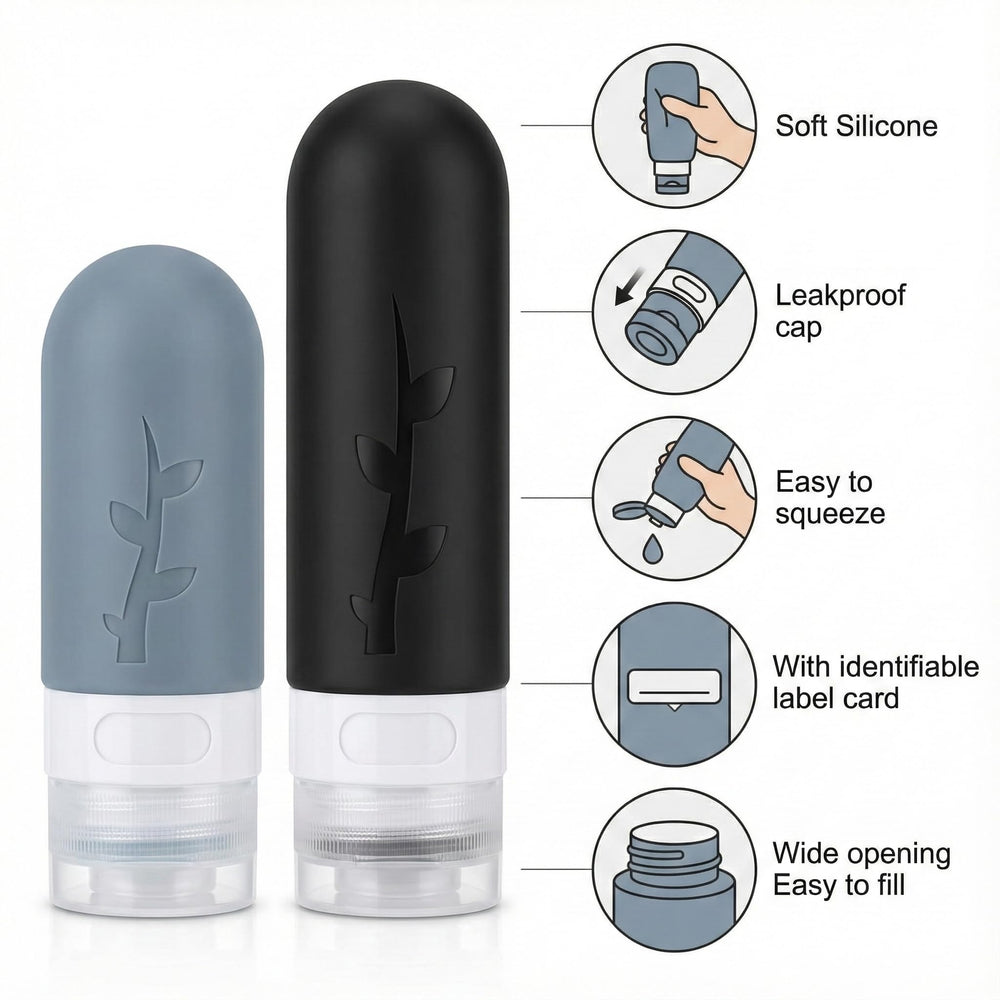 DEPOZA included accessories help you customize your travel routine.