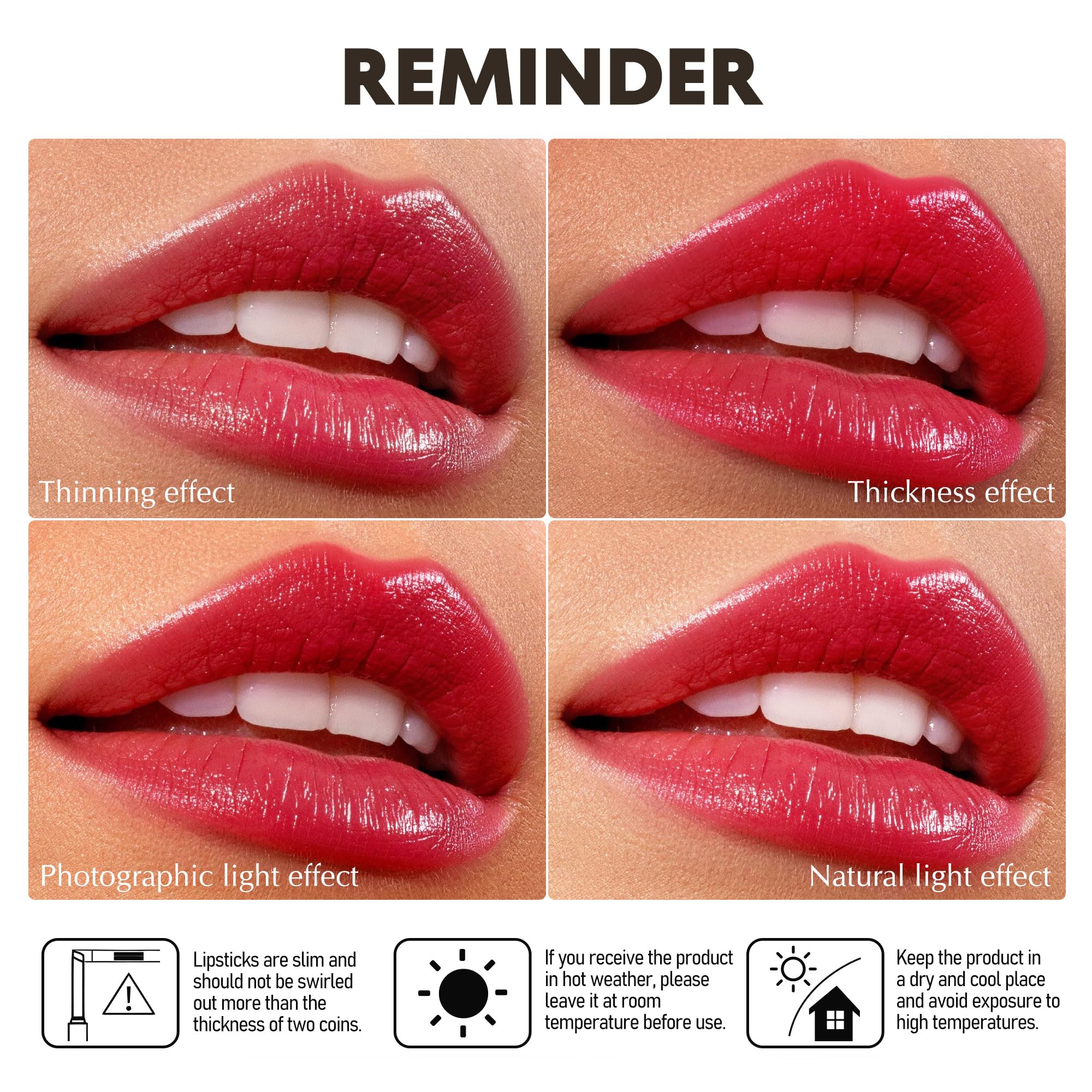 Depuplum Barra de Labios Rojo Frambuesa, fórmula sin parabenos y fragancias sintéticas.