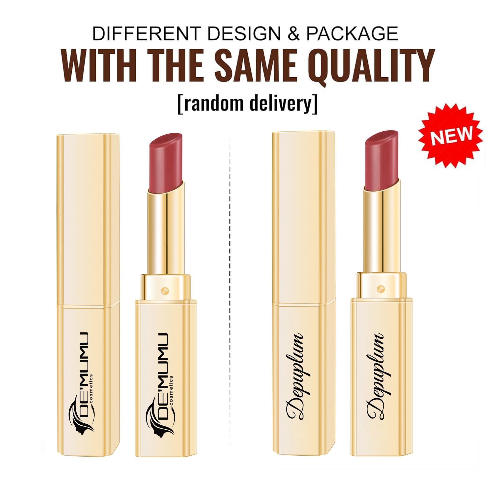 Depuplum Barra de Labios Rojo Frambuesa, adecuado para labios secos y ásperos.