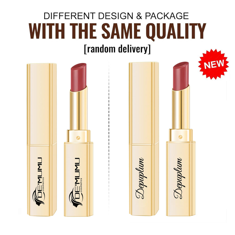Depuplum Barra de Labios Rojo Frambuesa, adecuado para labios secos y ásperos.