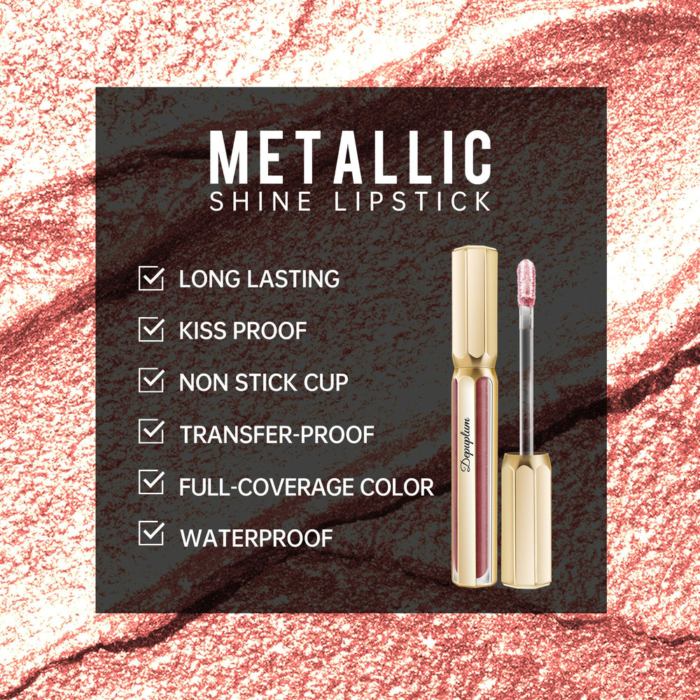 Depuplum Luxury Metal Tube packaging showcases premium finish and ease of use
