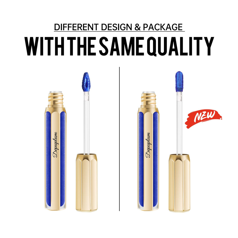 Depuplum Lipcolor close-up reveals a silky, lightweight glide
