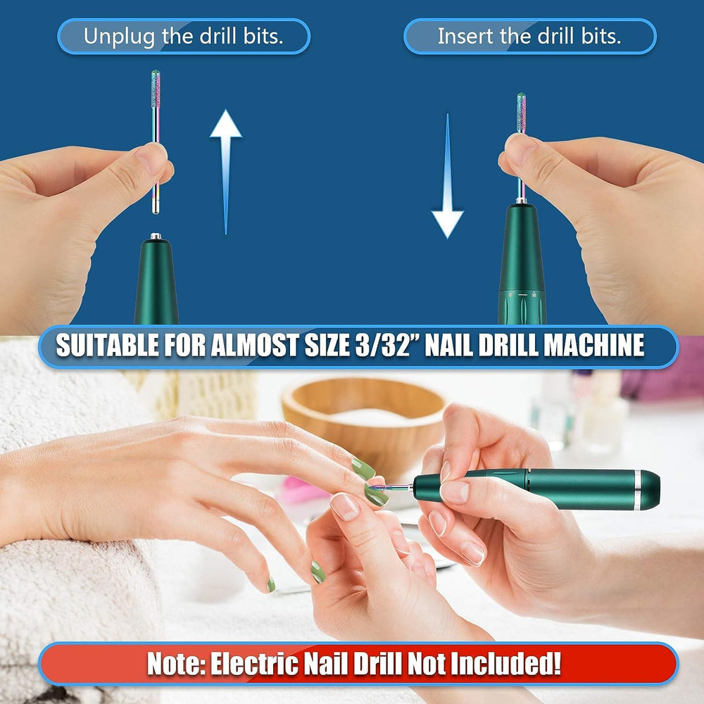 Depvko brush bits aid gentle debris removal near cuticles