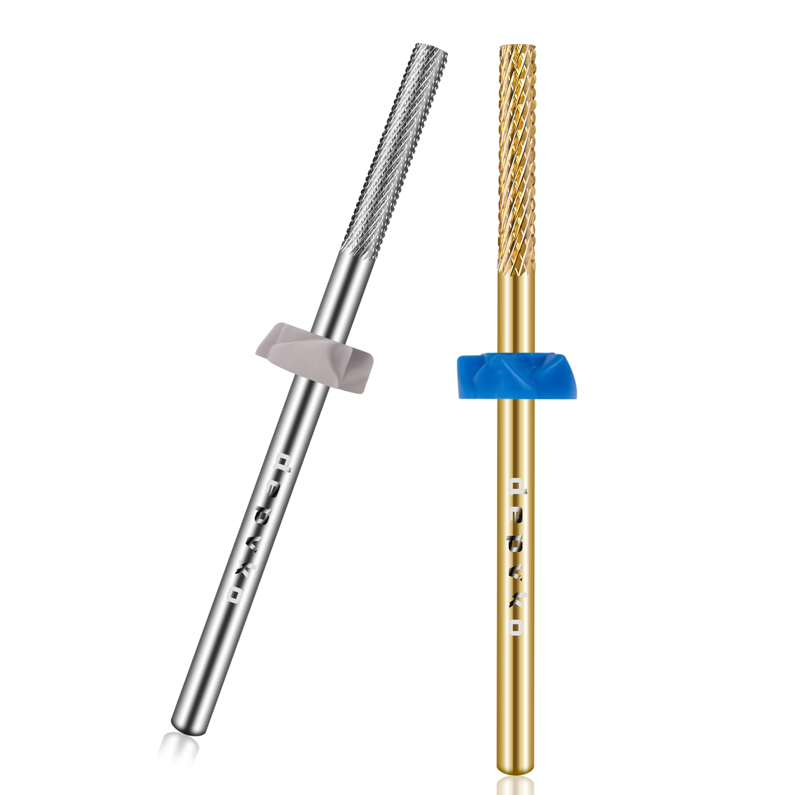 Depvko 3XF cuticle bit silver for precise cleanup and shaping