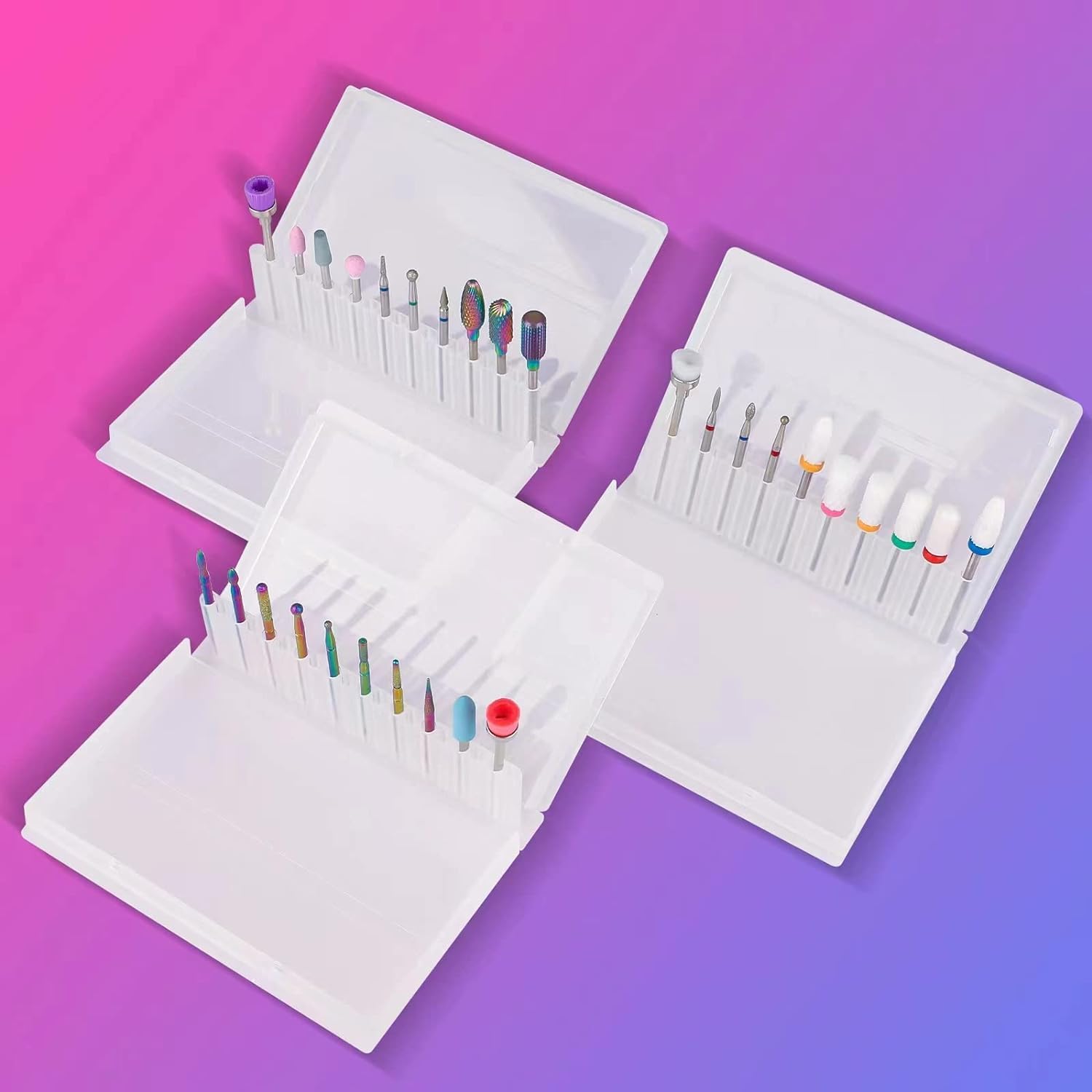 Depvko durable nail drill bits kit for long-lasting performance