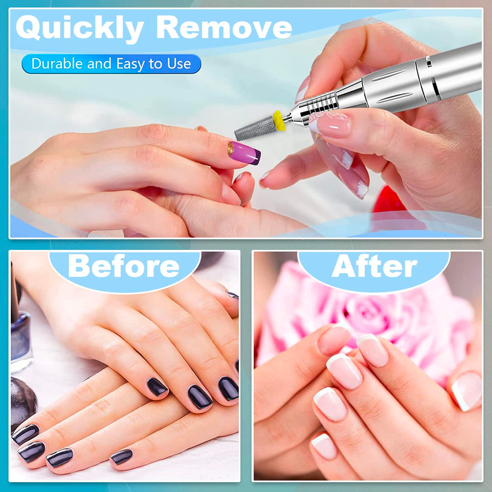 Depvko easy-clean and corrosion-resistant bits help keep nails healthy
