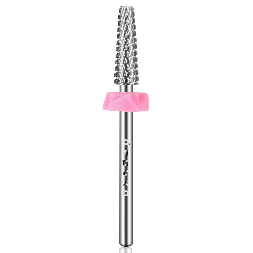 Depvko carbide cross-cut nail drill bits for fast shaping and smooth removal.