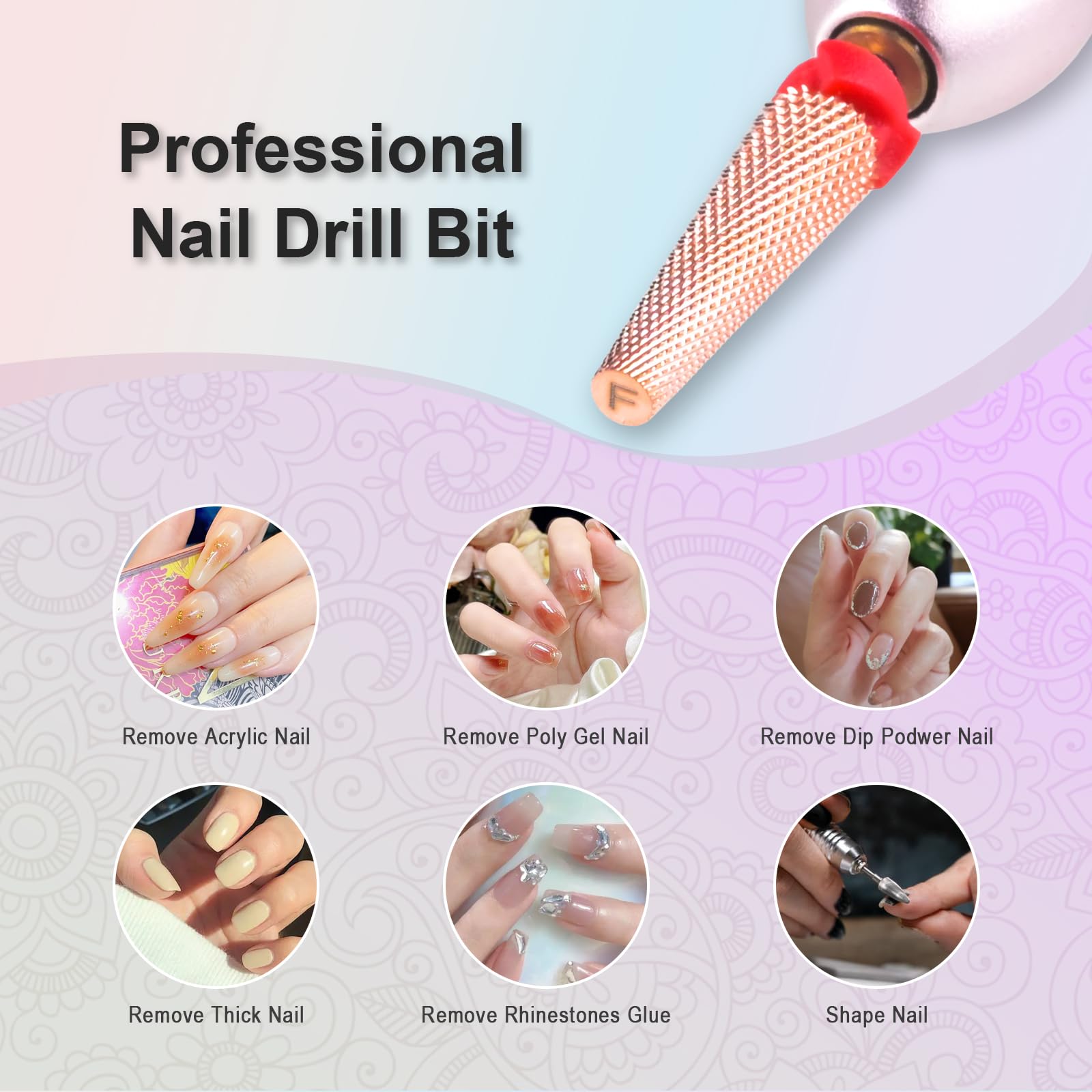 Depvko portable and lightweight for on-the-go nail care.