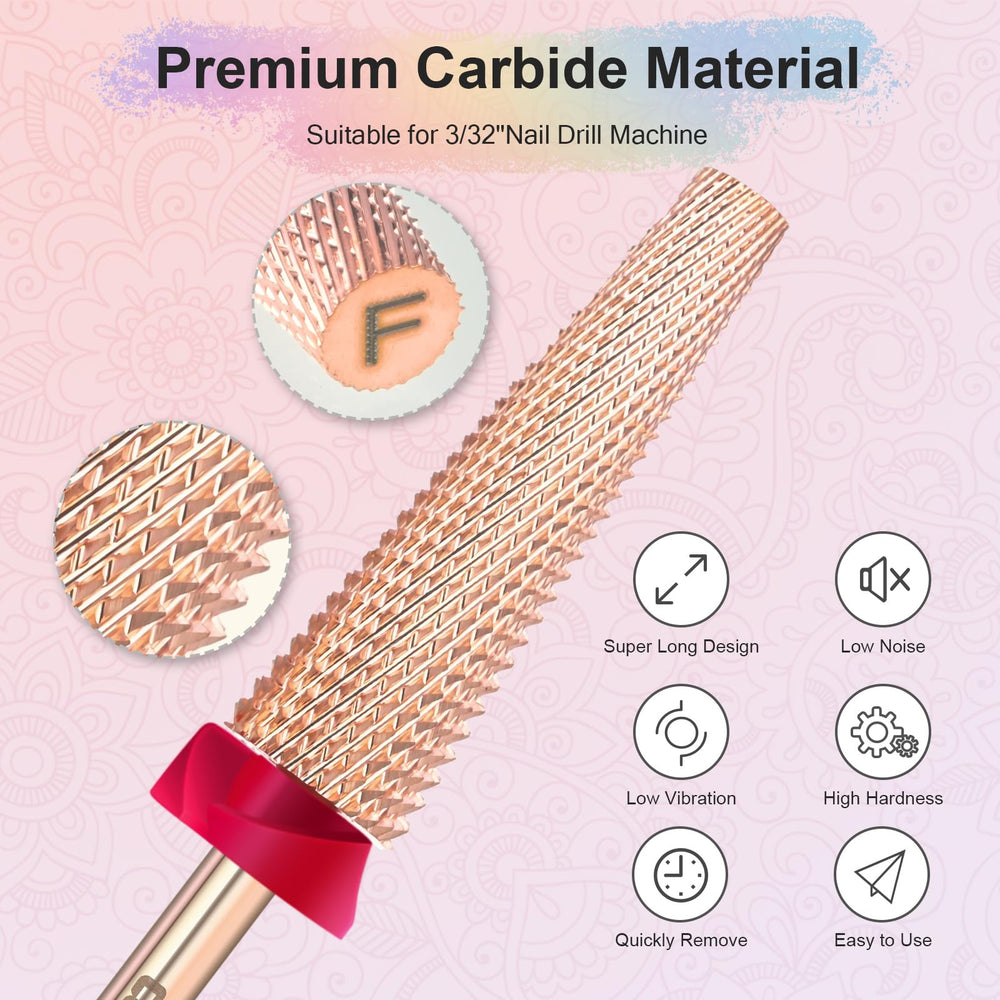 Depvko rose gold bit in packaging for professional use.