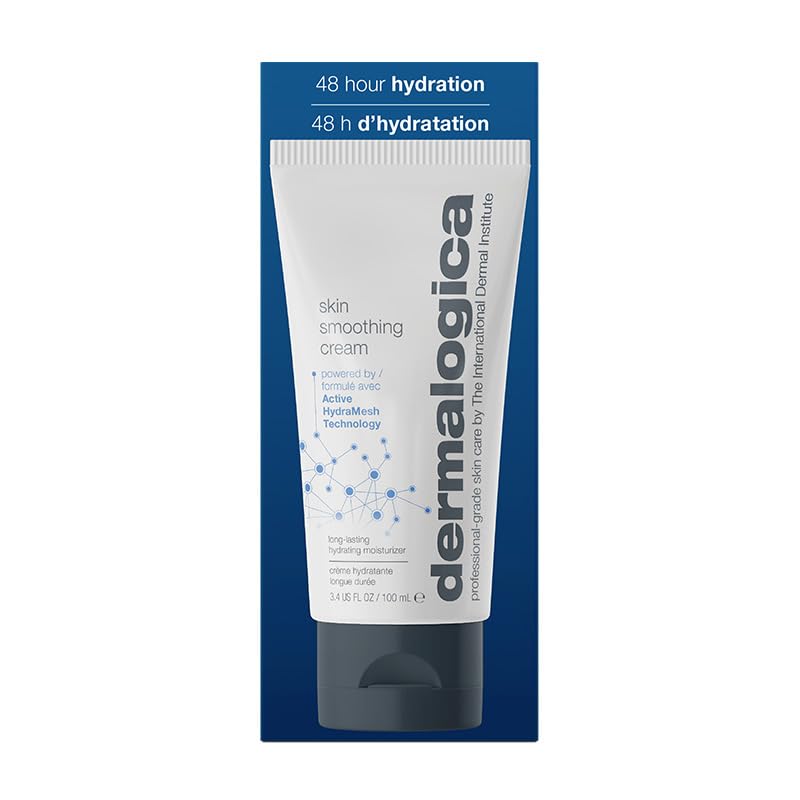 Dermalogica Skin Smoothing Cream absorbs quickly for a comfortable finish.