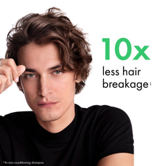 Color-safe formula label indicates gentle scalp care for color-treated hair.