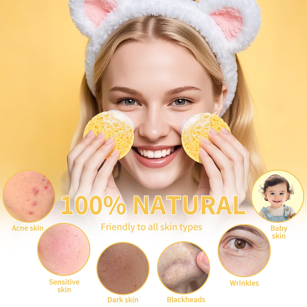 Derloyo biodegradable cellulose sponge highlights eco-friendly skincare