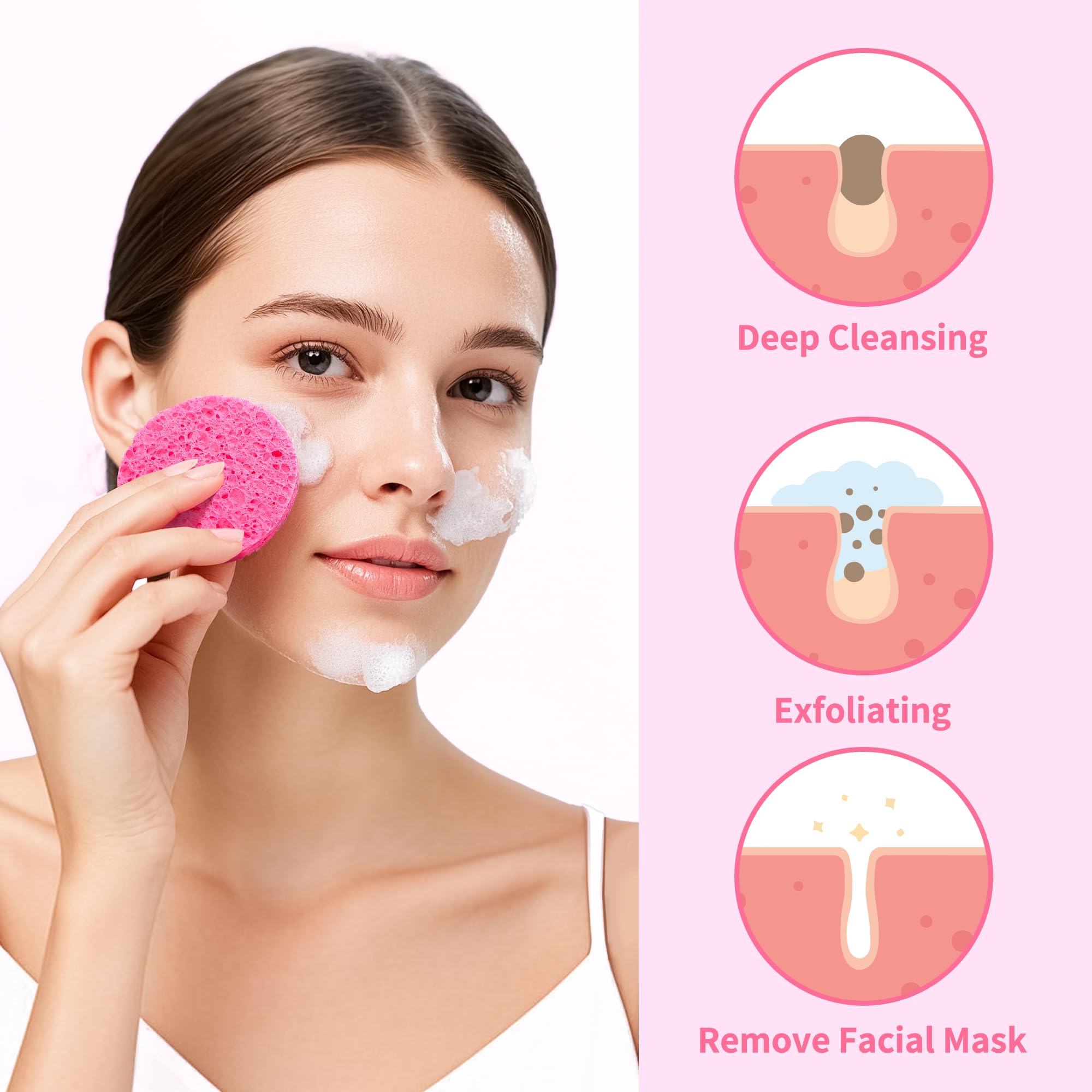 Derloyo sponge with cleanser illustrates a simple skincare routine
