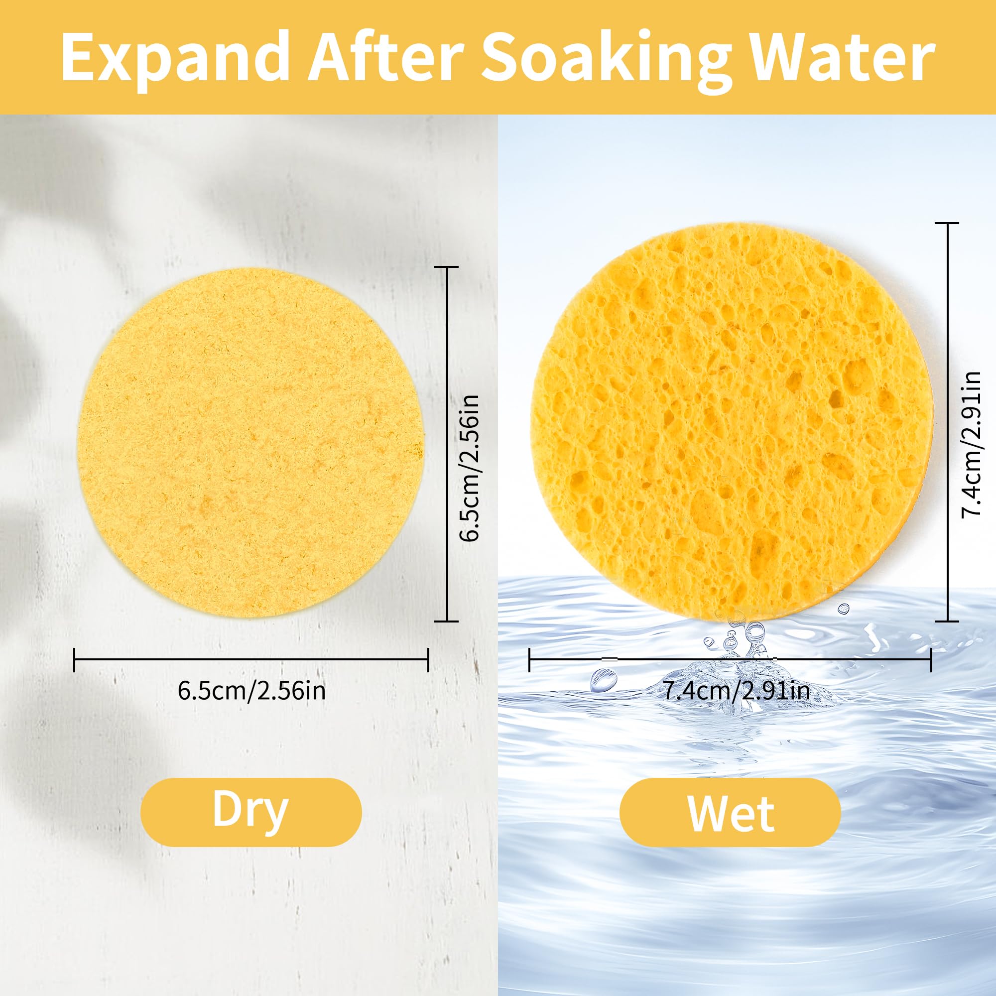 Derloyo sponge used with cleanser for makeup removal