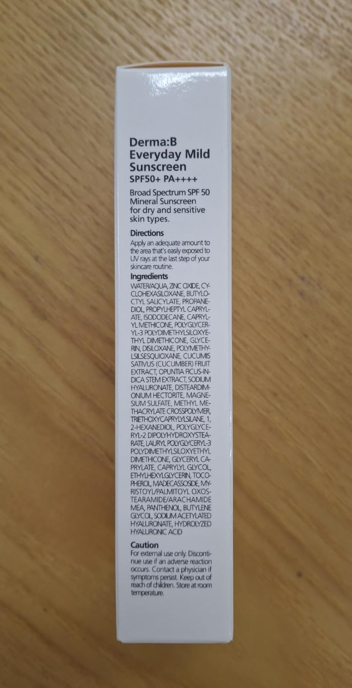 Derma B Everyday Sunscreen: pruebas hipoalergénicas para mayor tranquilidad