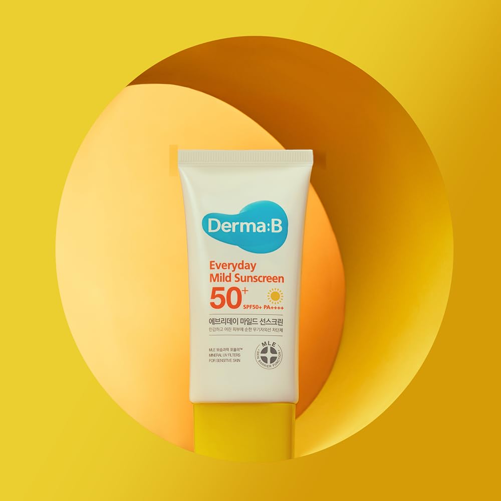 Derma B Everyday Sunscreen: óxido de zinc para protección UV fiable