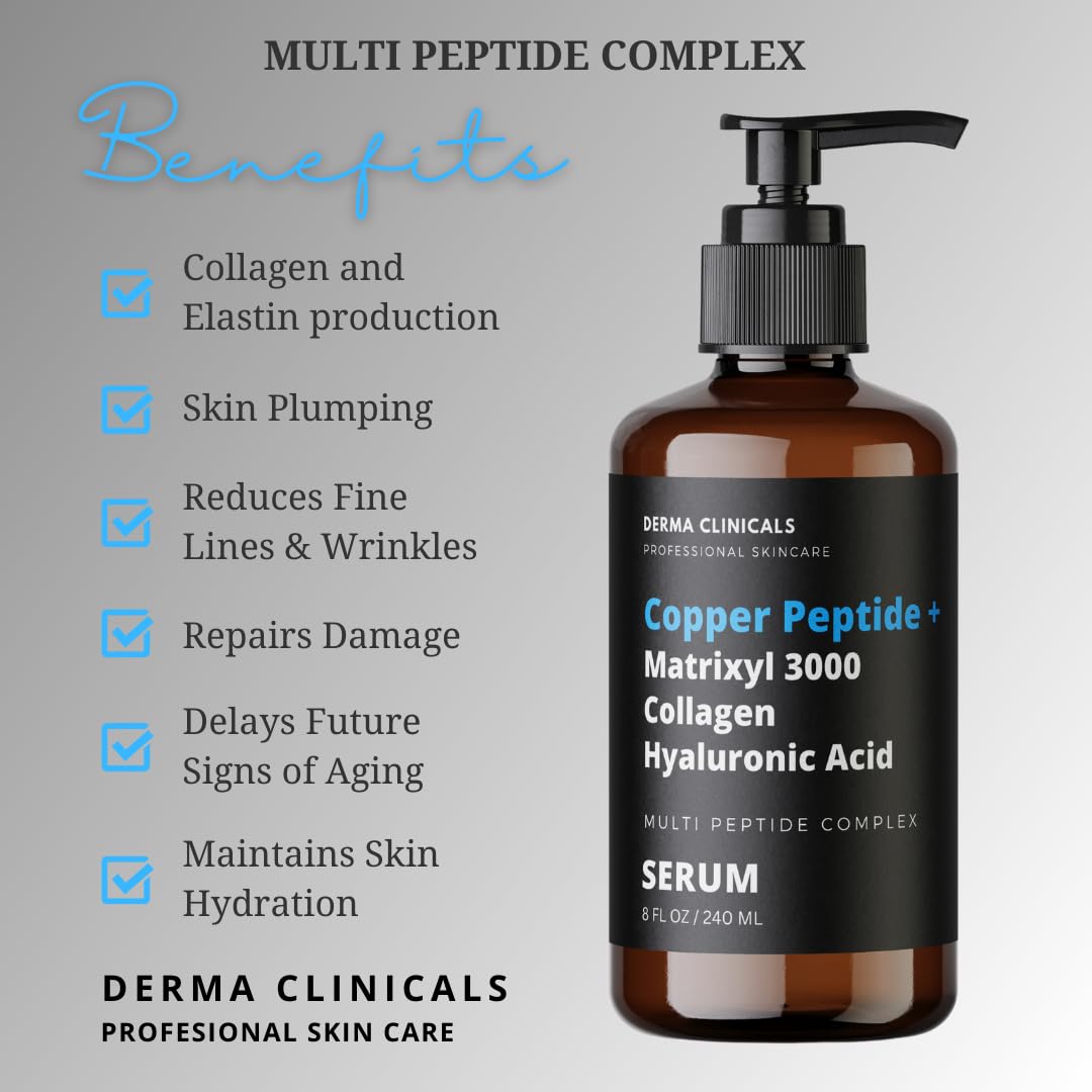 DERMA CLINICALS hyaluronic acid serum texture close-up for deep hydration
