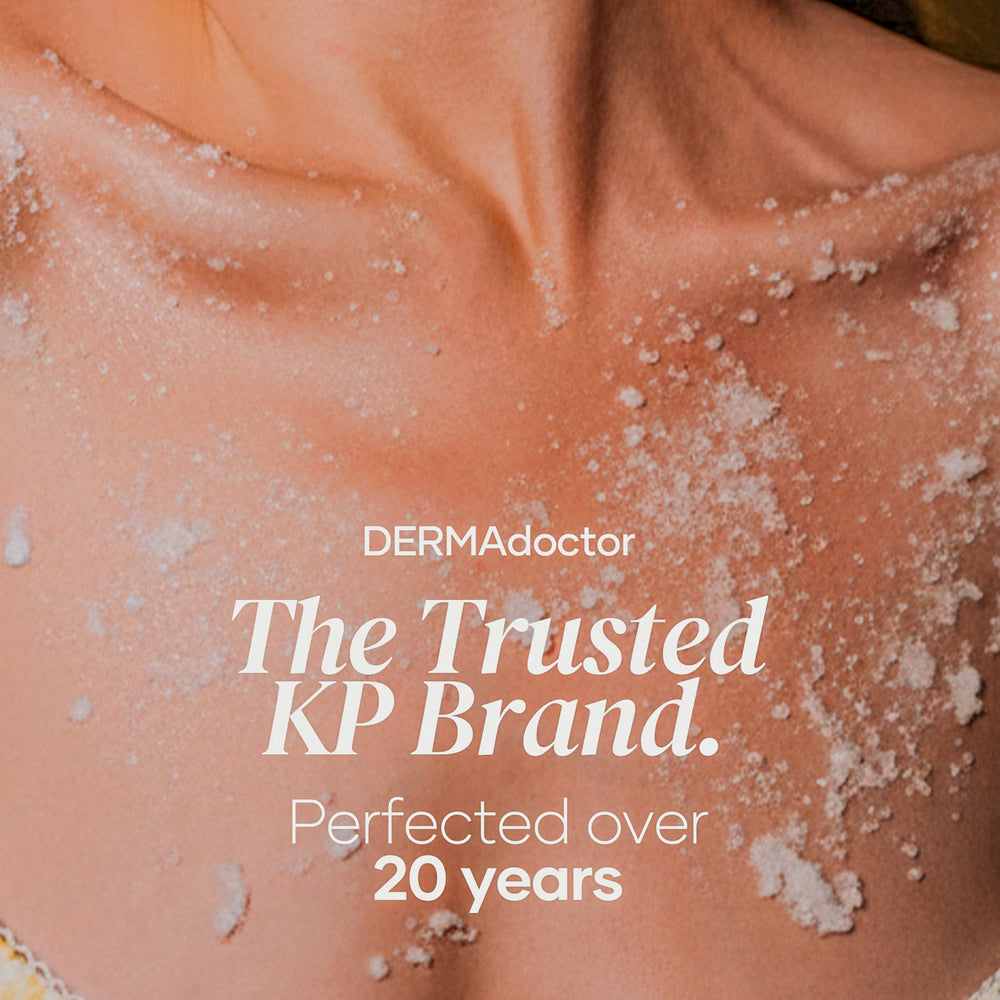 DERMAdoctor Eliminador KP: resultado en piel más lisa tras uso regular.
