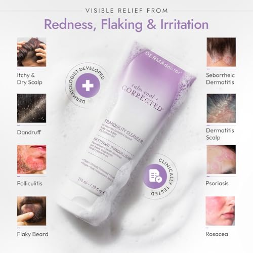 DERMAdoctor ingredients list closeup highlighting zinc-based formula