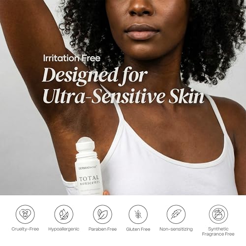 DERMAdoctor Total NonScents 3.04 oz size label emphasizes convenient, travel-friendly bottle.