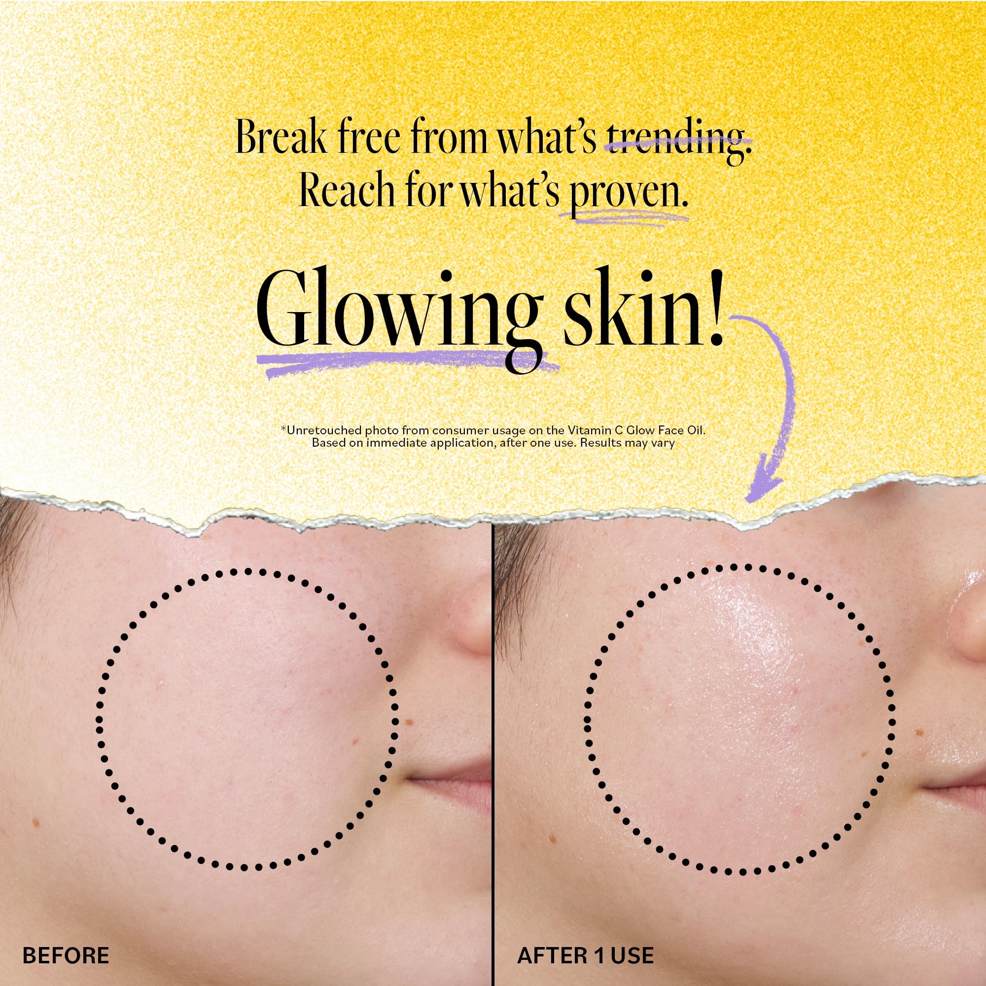 Derma E Aceite Brillo Vitamina C: curcuma para apoyar una complexión revitalizada.