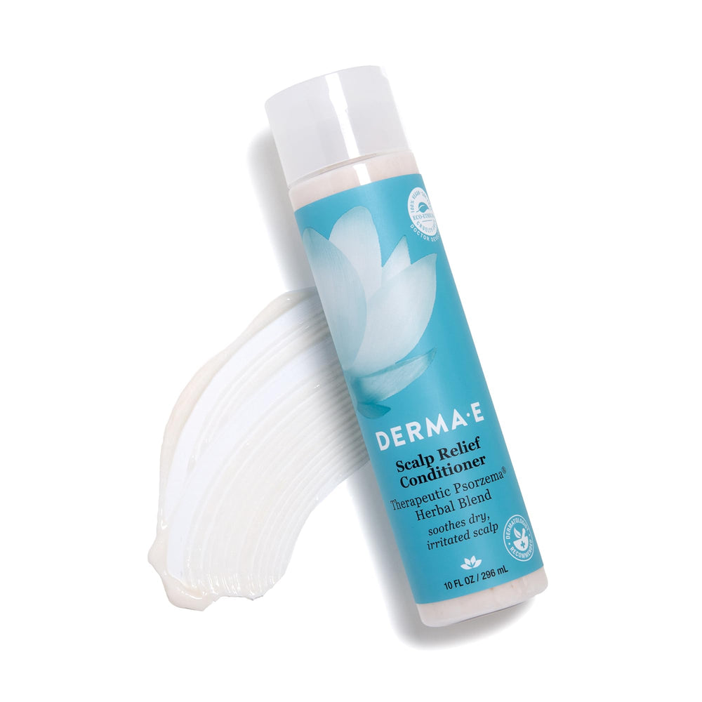 Derma E Aloe Vera calming hydration for irritated scalp.