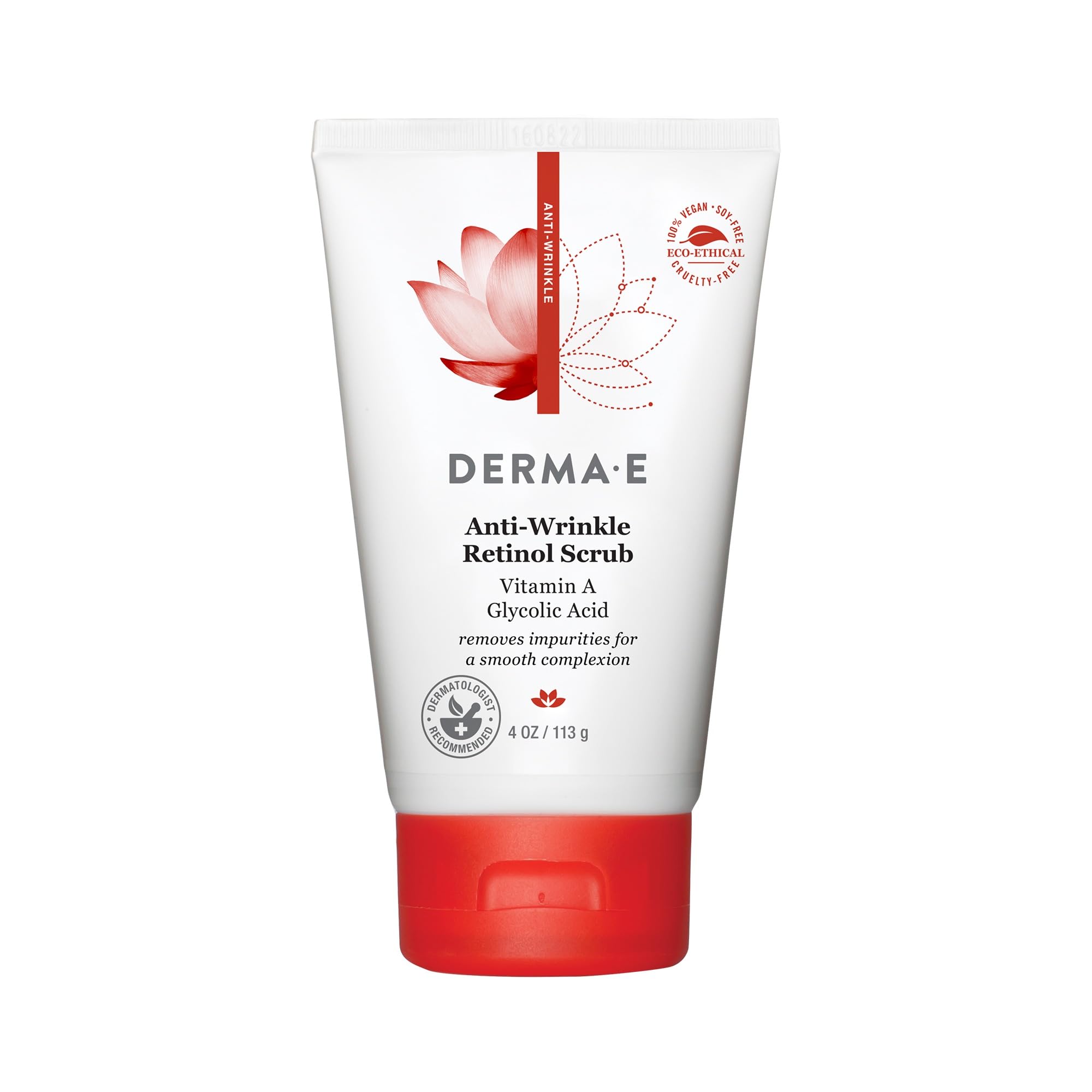 Derma E Antirugas exfoliante facial: limpieza profunda y piel radiante.