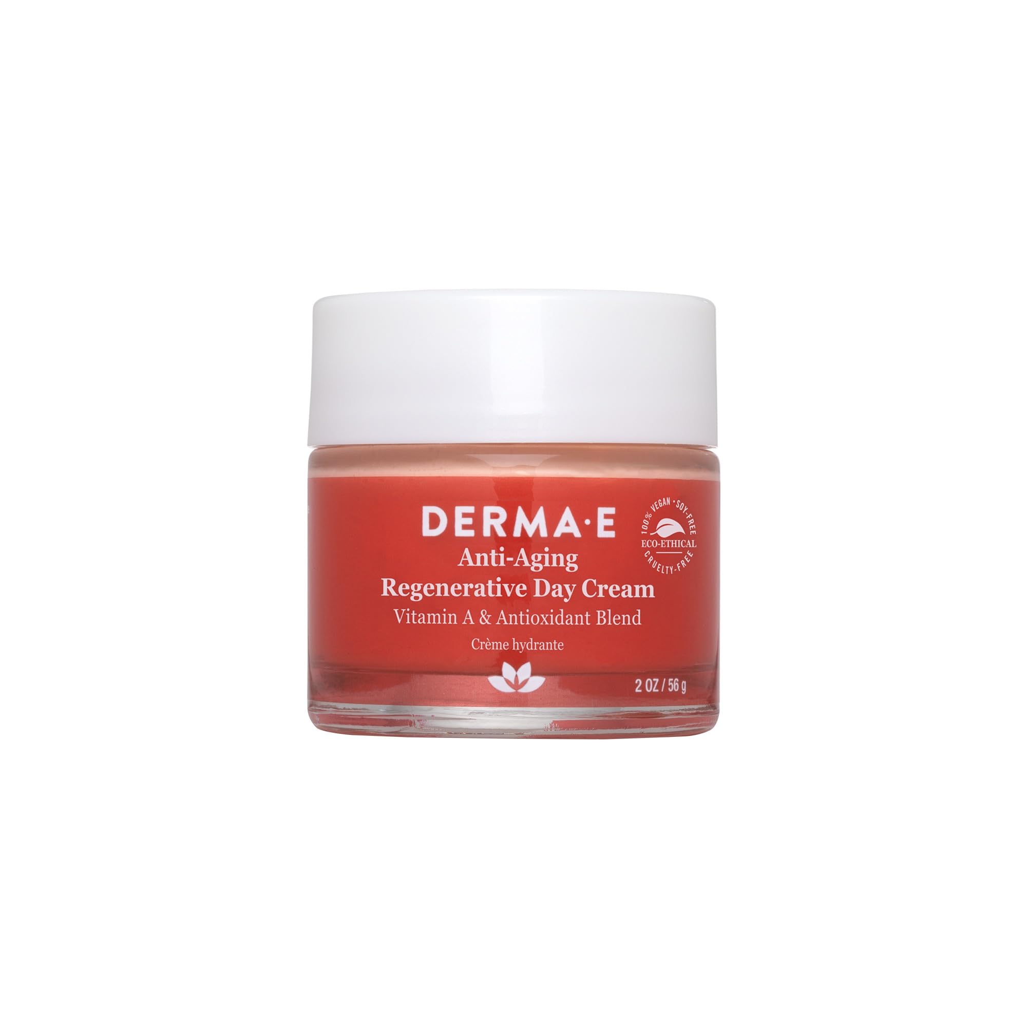 Derma E Crema Día Antienvejecimiento con textura ligera para hidratación diaria