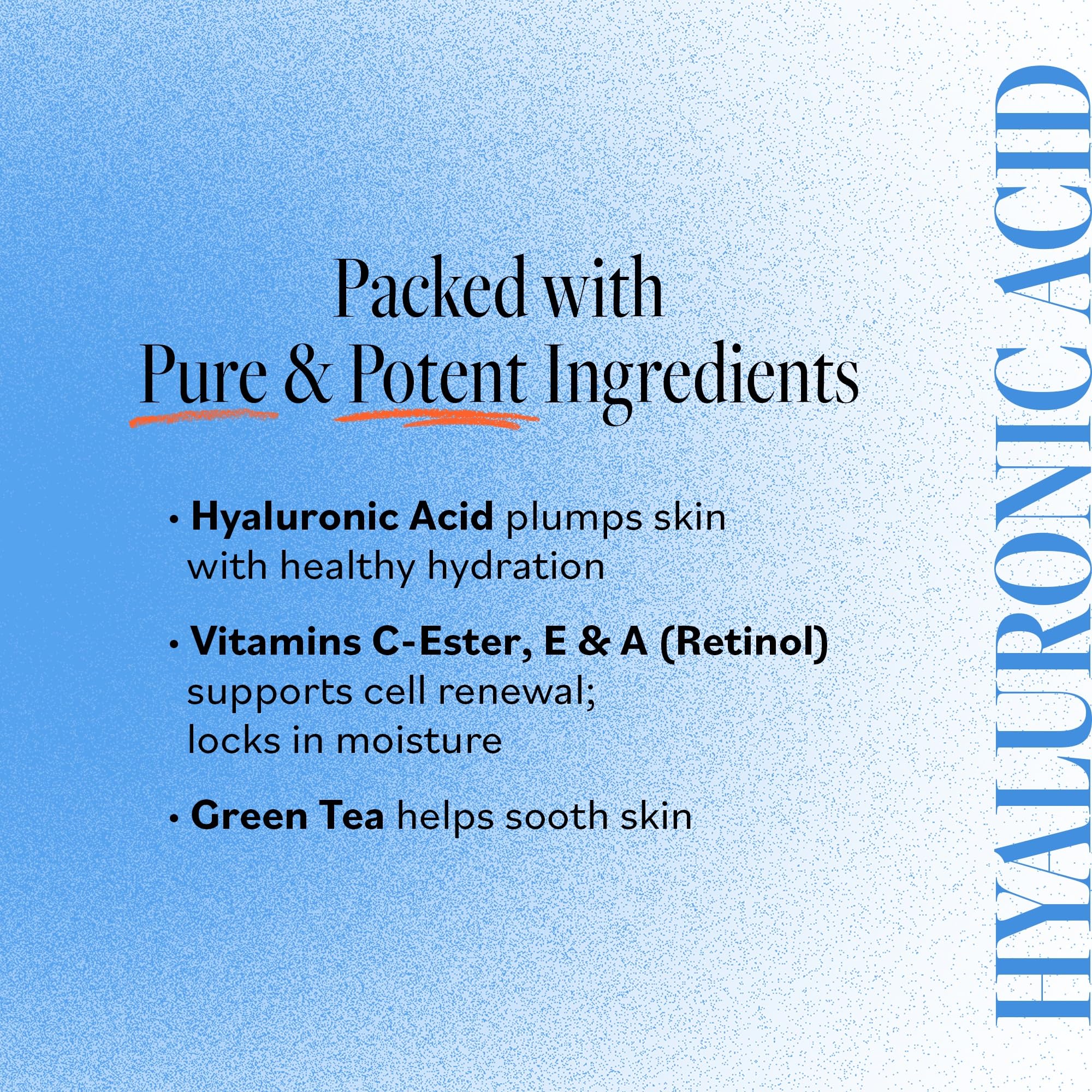 Derma E Hydrating Eye Cream aplicación suave con dedo anular en el contorno.