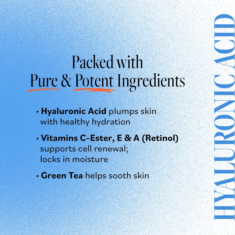 Derma E Hydrating Eye Cream aplicación suave con dedo anular en el contorno.