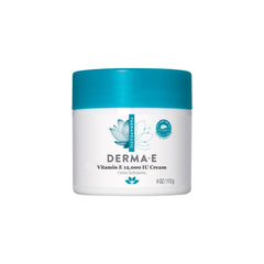 Derma E Vitamina E 12,000 UI crema para rostro y manos, hidratación intensiva.
