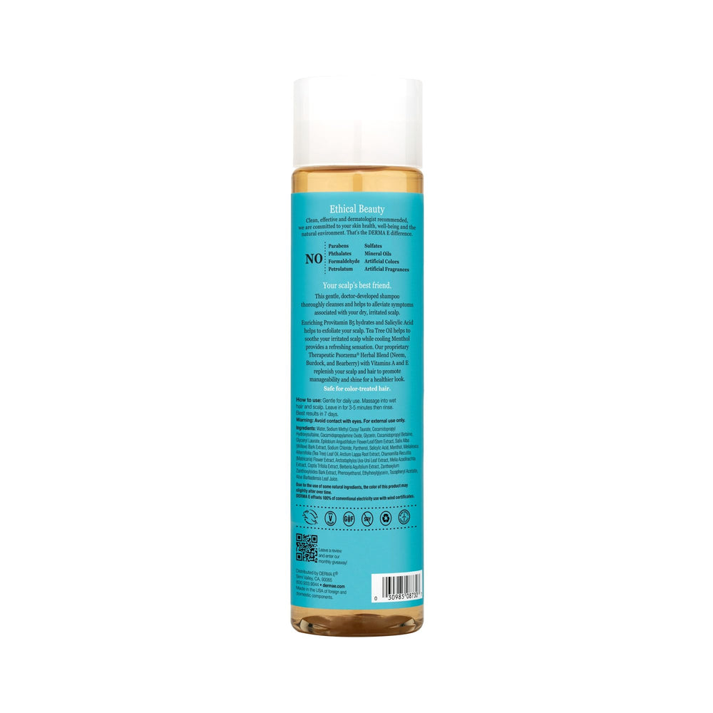 Daily-use routine visuals emphasize easy at-home scalp care