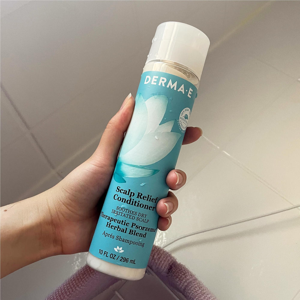 Derma E Daily-use scalp conditioner ideal for routine care.